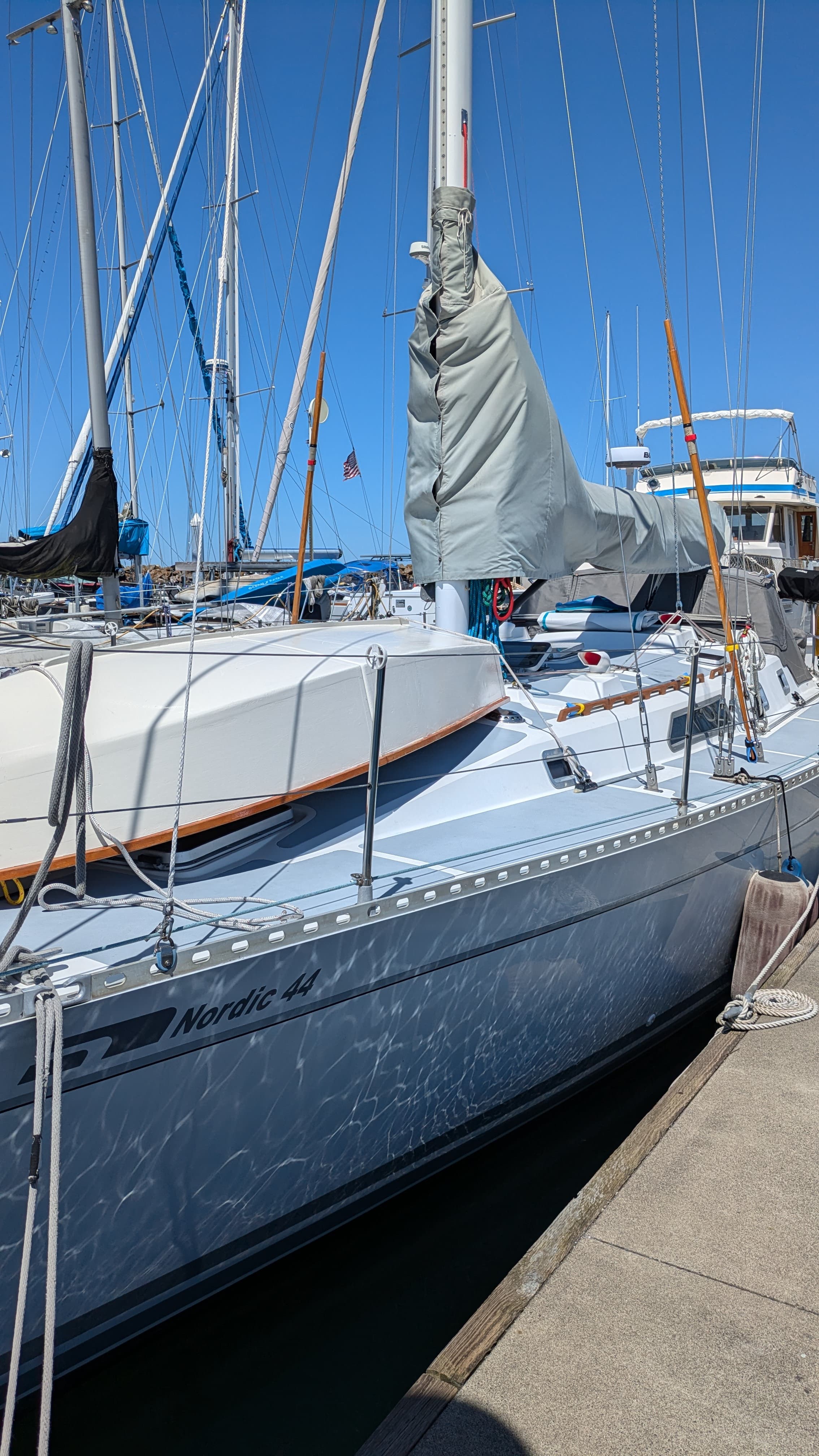 Sail Kinetics Summer Update: New Mainsail, Starlink Connection, and Radar Ready